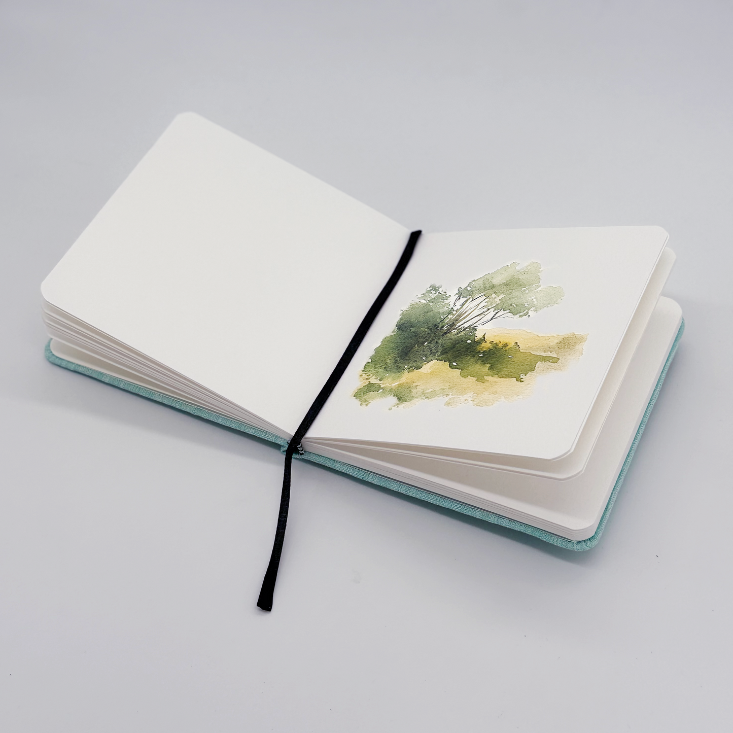 Sketchbook acuarela 12×12 cm – Papel 300 gsm hot press