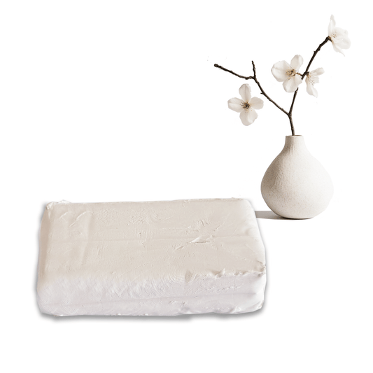 Arcilla Para Modelar - 500 Gramos Blanca - Artnova