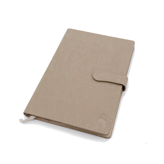 Diario/Cuaderno de Cuero Sintético - A5 - Artnova