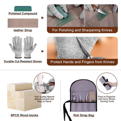 Kit de Tallado en Madera - Artnova