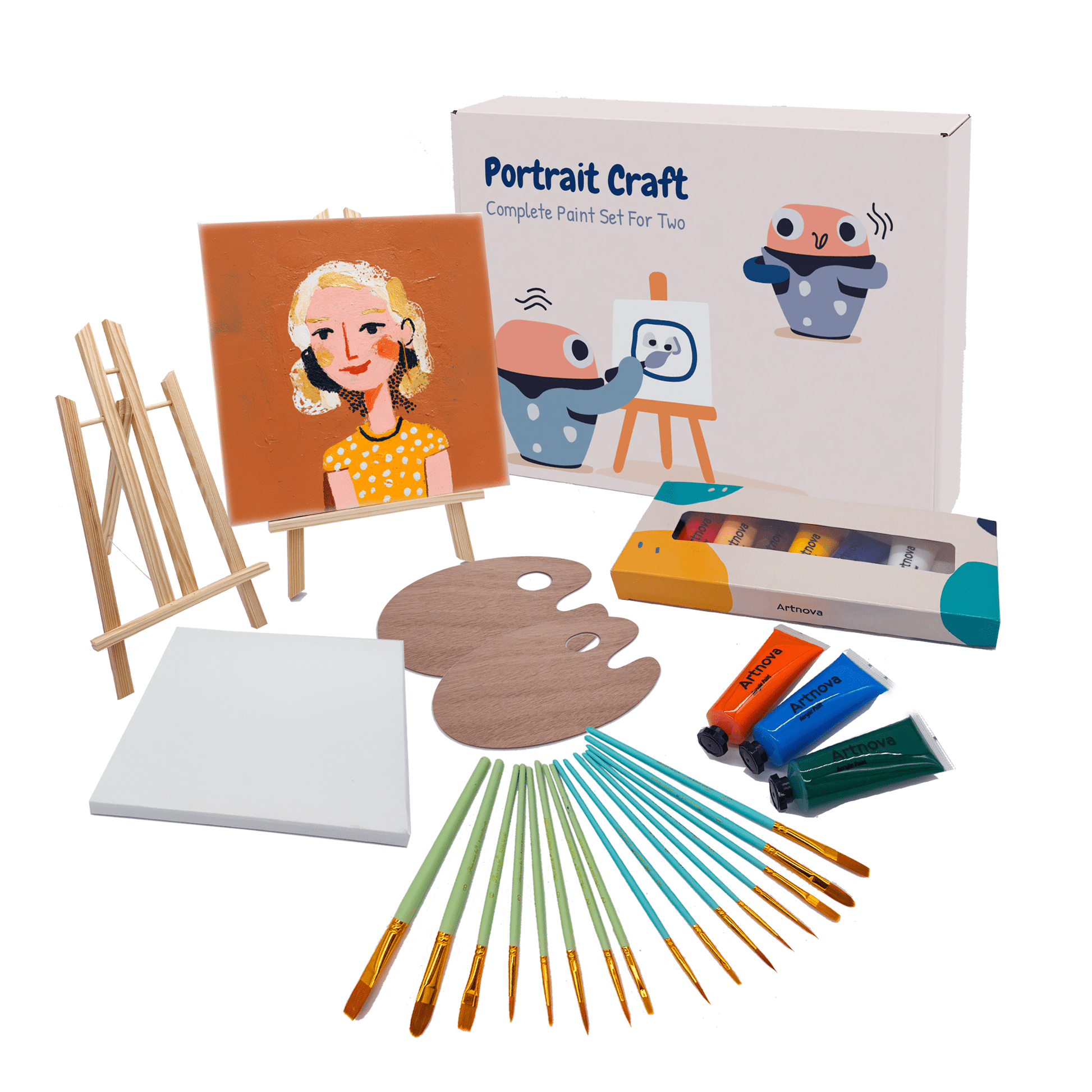 Kit Pintar En Pareja - Artnova