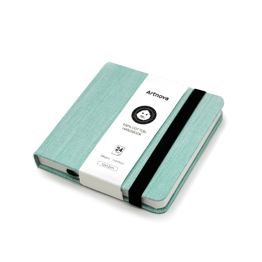 Sketchbook acuarela 12×12 cm – Papel 300 gsm hot press - Artnova